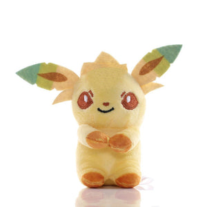 9 Pcs/Sets Pokemon Anime Eevee Umbreon Flareon Vaporeon Glaceon Jolteon Espeon Leafeon Sylveon 10cm Mini Plush Doll Keychain