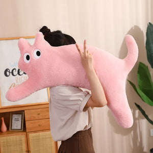 Cute Cuddly Long Cat Plushie Stuffed Doll Gift