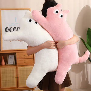 Cute Cuddly Long Cat Plushie Stuffed Doll Gift