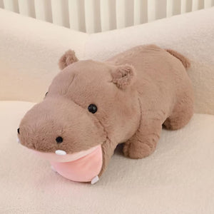 Cute Baby Pygmy Hippo Soft Plush Stuffed Doll Gift