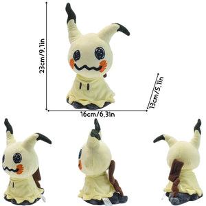 Anime Mimikyu Eevee Pokemon in Suit Espeon Sylveon Umbreon Vaporeon Leafeon Plushie Doll
