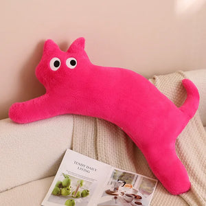 Cute Cuddly Long Cat Plushie Stuffed Doll Gift