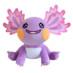 Cartoon Axolotl Hexagonal Salamander 27cm Plushie Doll Gift