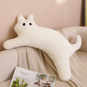 Cute Cuddly Long Cat Plushie Stuffed Doll Gift