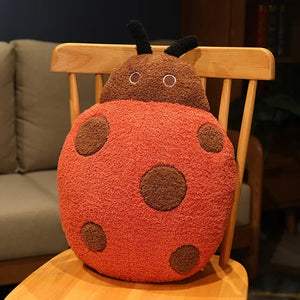 Cute Butterfly Beetle Bee Soft Plush Stuffed Cushion 
 Pillow Doll