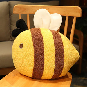 Cute Butterfly Beetle Bee Soft Plush Stuffed Cushion 
 Pillow Doll