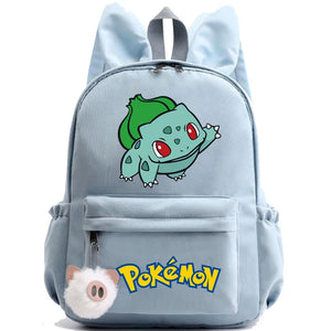 Anime Pokemon Pocket Monsters Light Weight School Bag Backpack