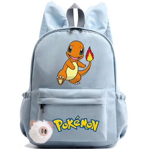 Anime Pokemon Pocket Monsters Light Weight School Bag Backpack