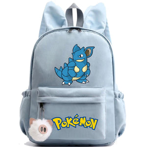 Anime Pokemon Pocket Monsters Light Weight School Bag Backpack