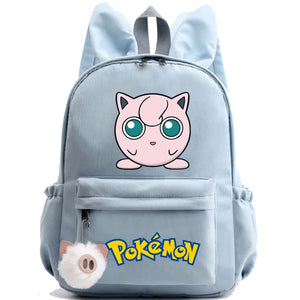 Anime Pokemon Pocket Monsters Light Weight School Bag Backpack