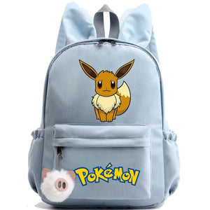 Anime Pokemon Pocket Monsters Light Weight School Bag Backpack