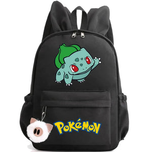 Anime Pokemon Pocket Monsters Light Weight School Bag Backpack