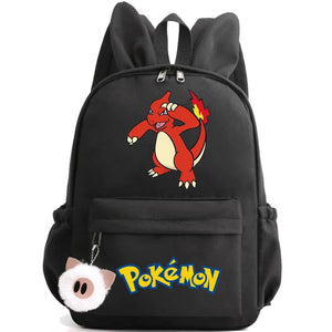 Anime Pokemon Pocket Monsters Light Weight School Bag Backpack