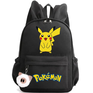 Anime Pokemon Pocket Monsters Light Weight School Bag Backpack