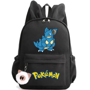 Anime Pokemon Pocket Monsters Light Weight School Bag Backpack