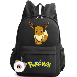 Anime Pokemon Pocket Monsters Light Weight School Bag Backpack