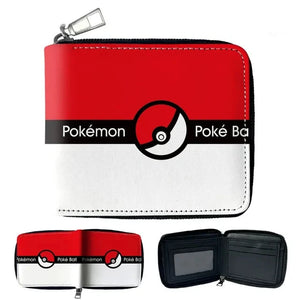 Anime Pokemon Eevee Gengar Jigglypuff Coin Purse Kids Wallet