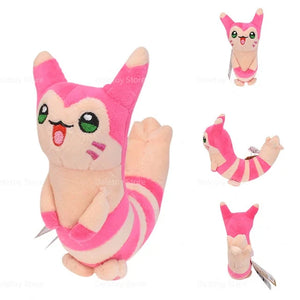 Anime Pocket Monster Pokemon Cubone Butterfree Scolipede Caterpie Horsea Zorua Furret Stuffed Plushie Dolls