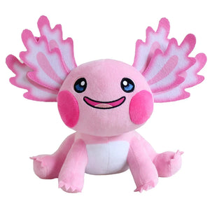 Cartoon Axolotl Hexagonal Salamander 27cm Plushie Doll Gift