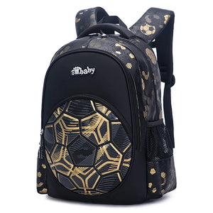 Soccer Football Backpack School Bag for Teenage Boy