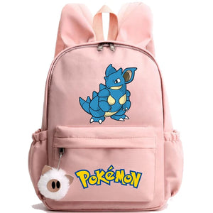 Anime Pokemon Pocket Monsters Light Weight School Bag Backpack