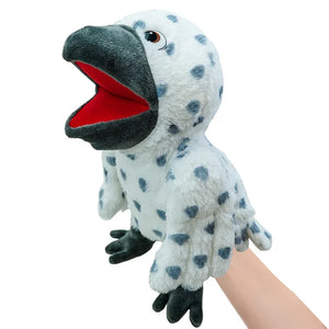 Cute Parrot Flamingo Tucan Bird Series Plush Hand Puppet Doll