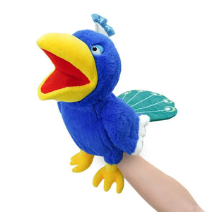 Cute Parrot Flamingo Tucan Bird Series Plush Hand Puppet Doll