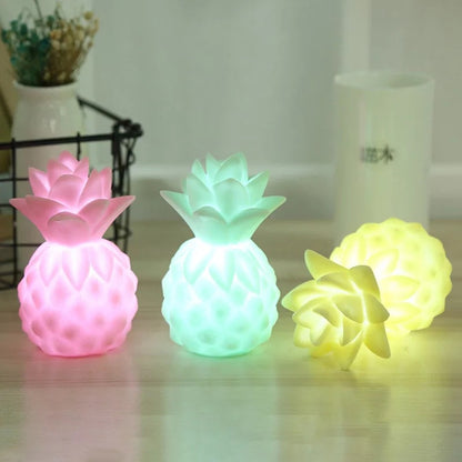 Pineapple Fruit LED Night Light Table Lamp Home Decoration