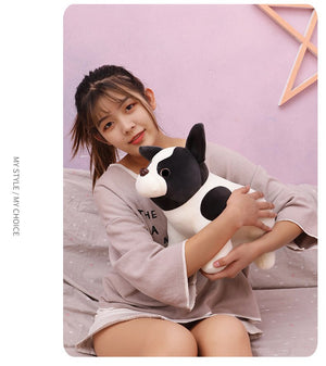 Cute French Bulldog Puppy 30-40 cm Plush Stuffed Pillow Doll Gift