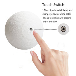 Moon Light LED Night Light Lamp  For Bedroom Decoration