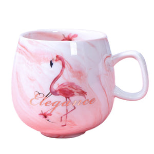 Cute Marble Ceramic  Coffee Mugs Cup