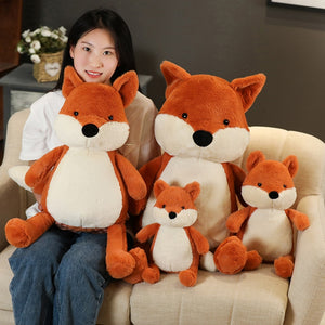 Cute Fatty Fox Huggable Plush Stuffed Doll Toy