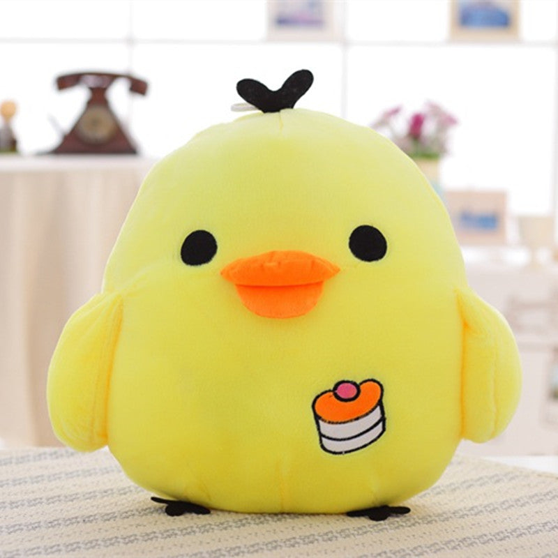 Cute Yellow Chicken Rooster Plush Doll Stuffed Kids Toys for Children