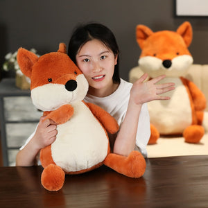 Cute Fatty Fox Huggable Plush Stuffed Doll Toy