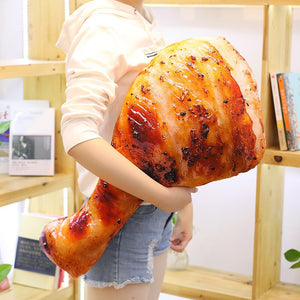 Simulation Roasted BBQ Food Grilled Stuffed Throw Pillow Dolls