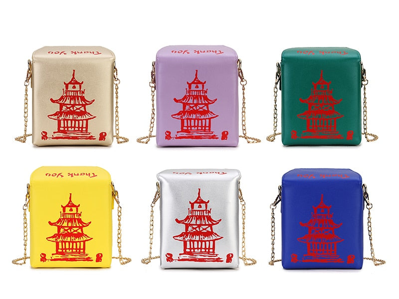 CHINESE TAKE OUT THANK YOU Food Inspired Thank You Clutch BAG CROSSBODY  TRENDY NEW COOL - Walmart.com