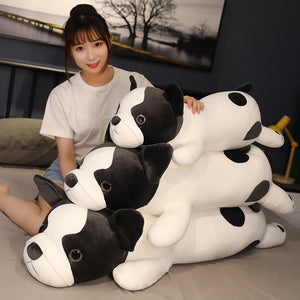 French Bulldog Lying Soft Plush Stuffed Dog Doll Pillows