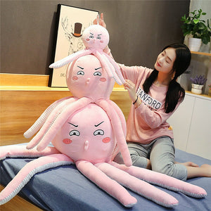 Funny Cartoon  Octopus Large Size Plush Stuffed Pillow Doll Gifts