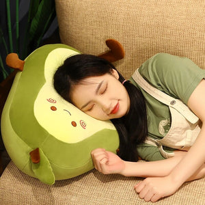Cute Cartoon Fatty Avocado Large Size SOft Plush Stuffed Pillow Doll