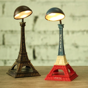 Modern Paris Eiffel Tower Rsein Night Light Lamp Home Decoration