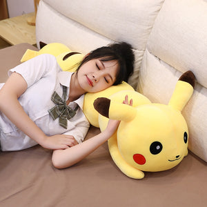 Very Long Pikachu Pokemon Centipede Plushie Stuffed Pillow Doll Gift