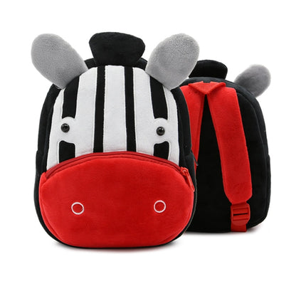 Cartoon Animal Children Plush Backpacks