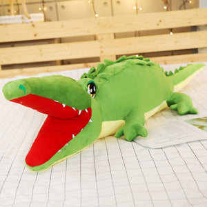 Happy Smile Alligator Crocodile  Plush Toy Dolls Pillow