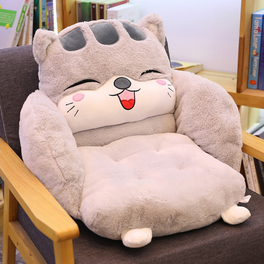 Cute Cartoon Chair Cushion Stuffed Plush Pillow Seat Pad Home Decorati -  MsHormony