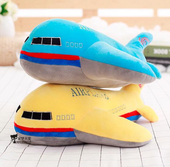 Cartoon Plane Aircraft Plush Pillow Doll