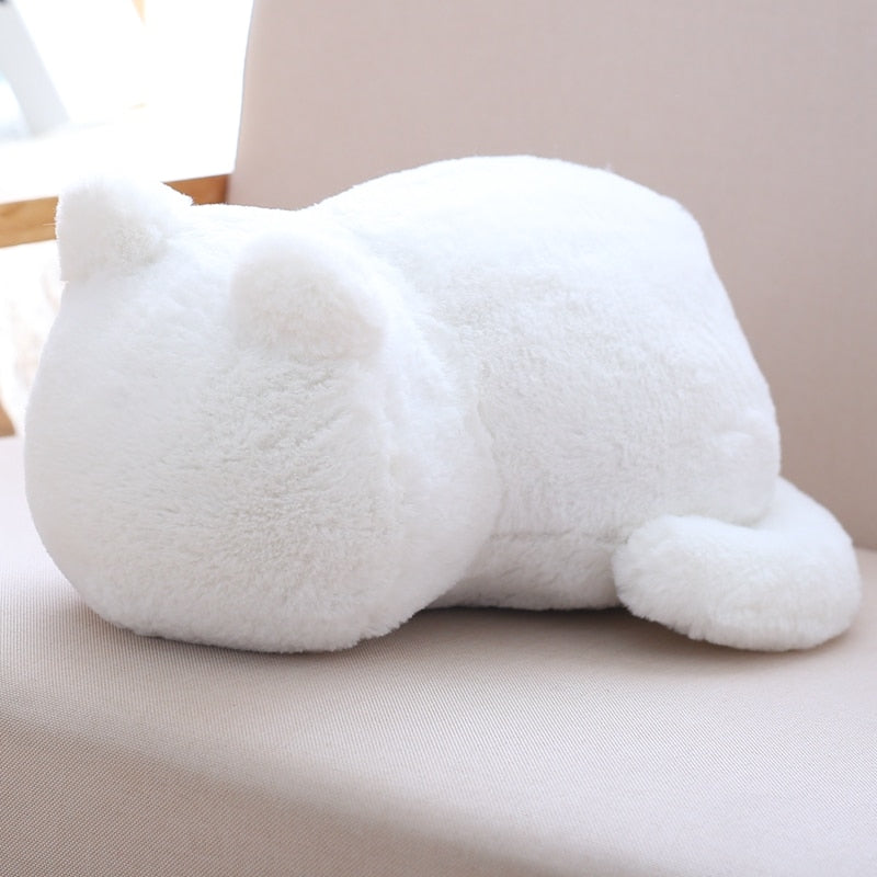Cute Shadow Fluffy Cat Plush Stuffed Dolls Gift Doll Pillow