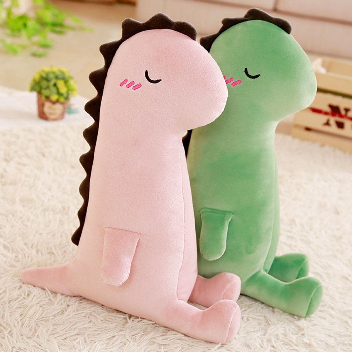Cute Dinosaur Dino Stuffed Doll Soft Pillow Plush Toys Gift