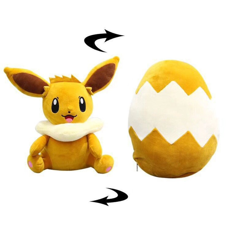 Cute Pokemon Evolve Eevee Shiny Stuffed Plush Doll Toy Gift - MsHormony