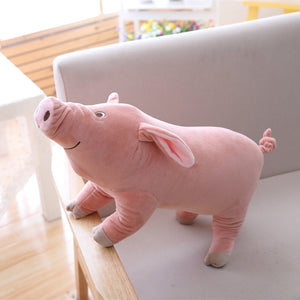 Funny Happy Pig Soft Plush Stuffed Toy Doll