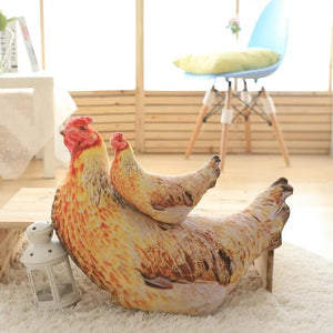 Lifelike Simulation Chicken Plush Stuffed Animal Plush Pillow Doll